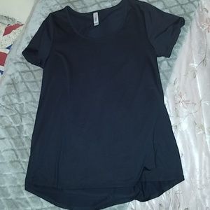 FINAL SALE Lularoe Black Classic Tee
